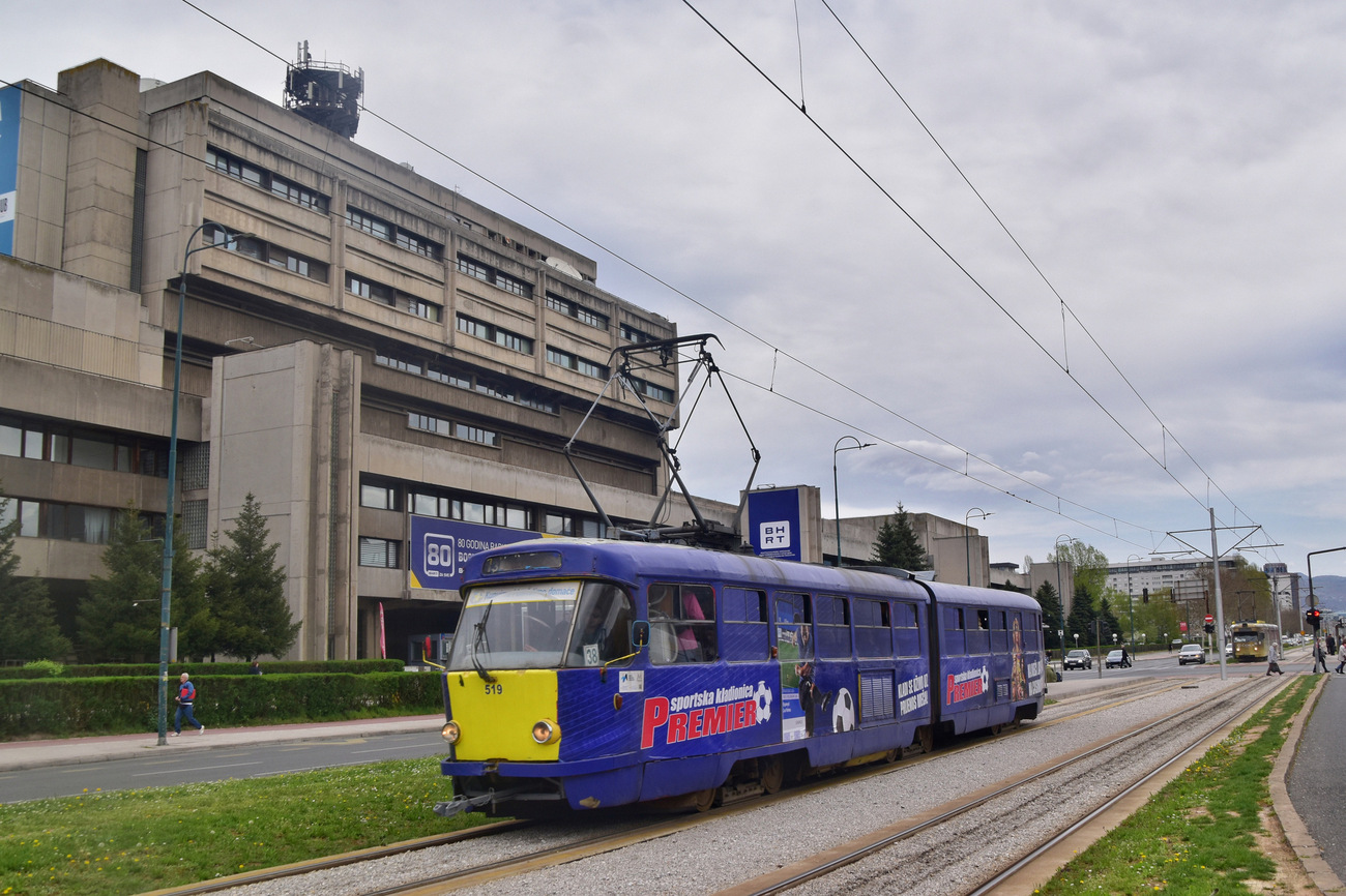 Сараево, Tatra K2YU № 519