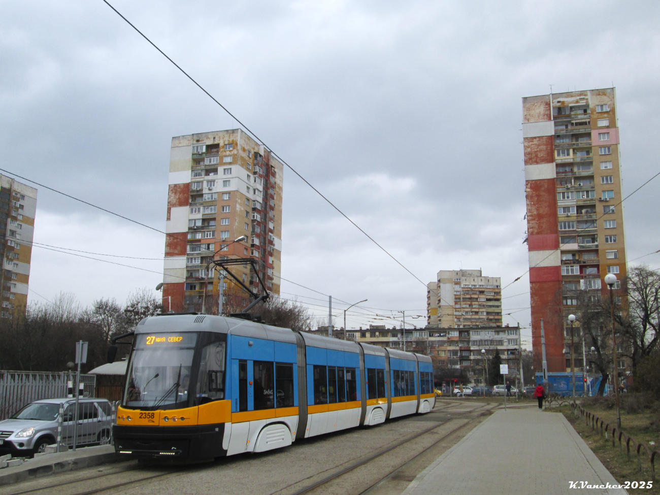 Sofia, PESA Swing 122NaSF2-3 č. 2358 Sofia, PESA Swing 122NaSF2-3 č. 2358