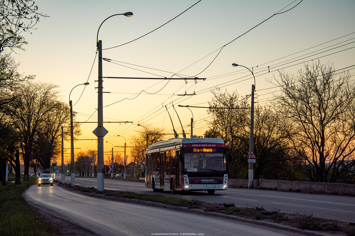 Крымский троллейбус, Тролза-5265.05 «Мегаполис» № 2612