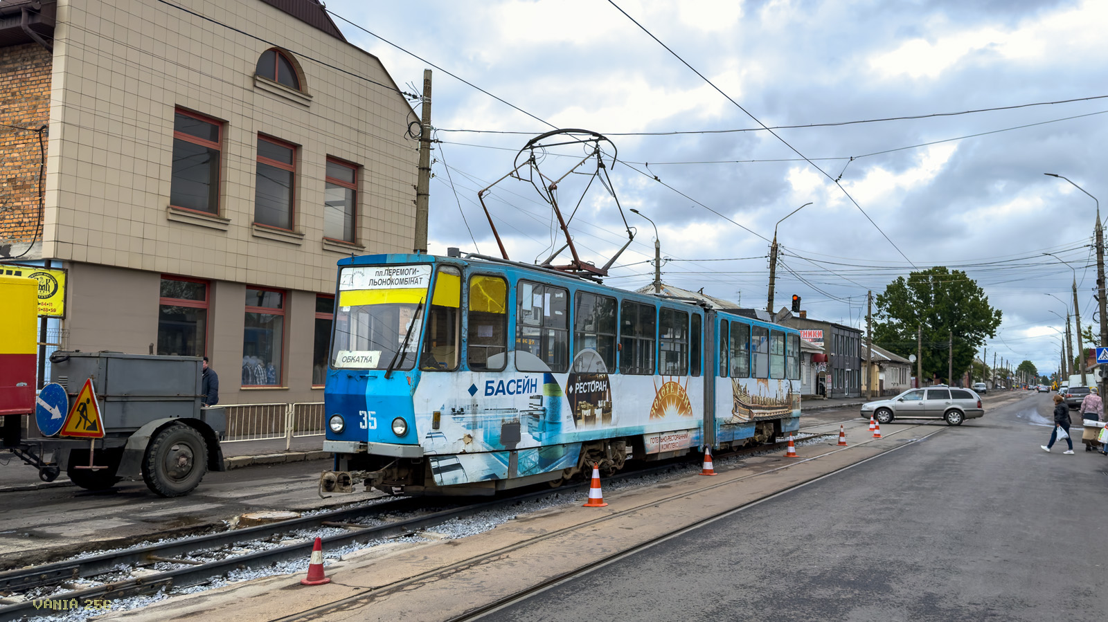 Житомир, Tatra KT4SU № 35