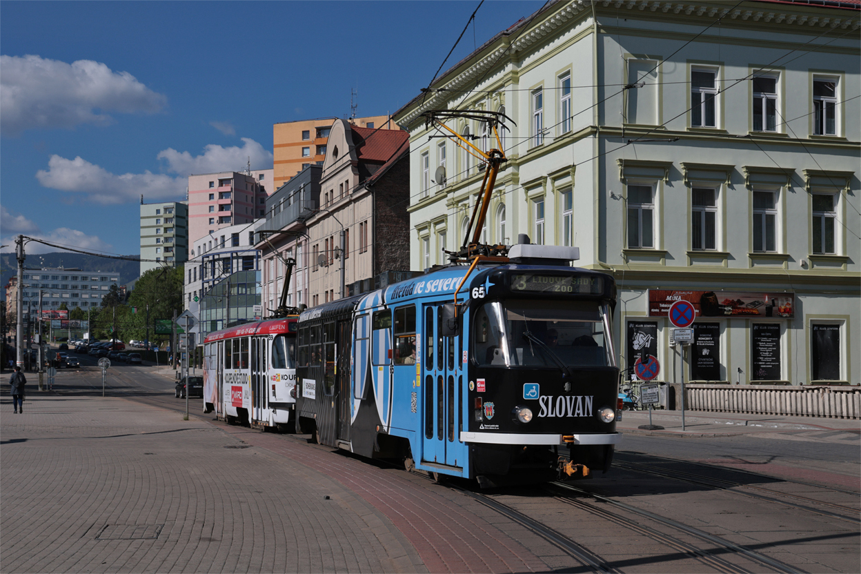 Либерец ― Яблонец-над-Нисой, Tatra T3R.SLF № 65