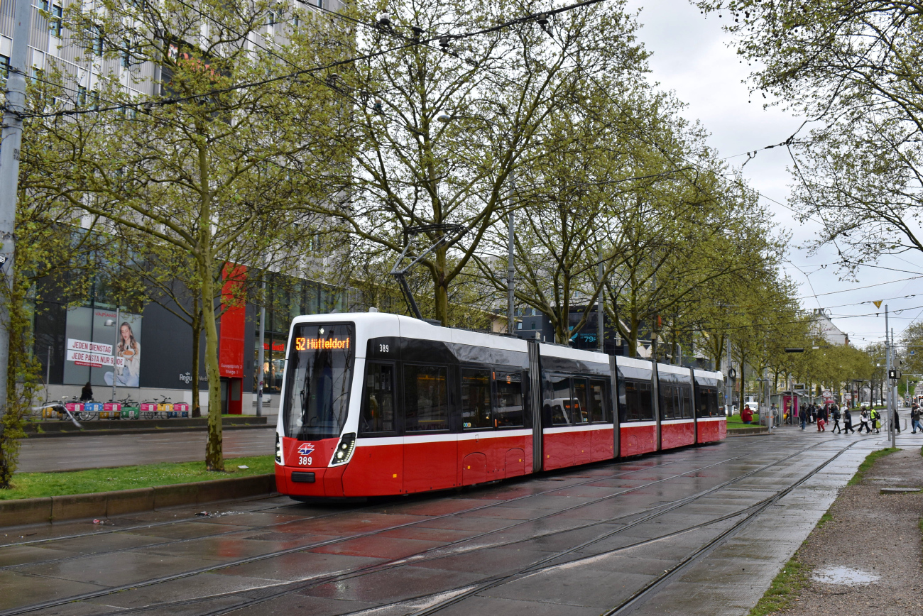 Вена, Bombardier Flexity Wien (Type D) № 389 Вена, Bombardier Flexity Wien (Type D) № 389