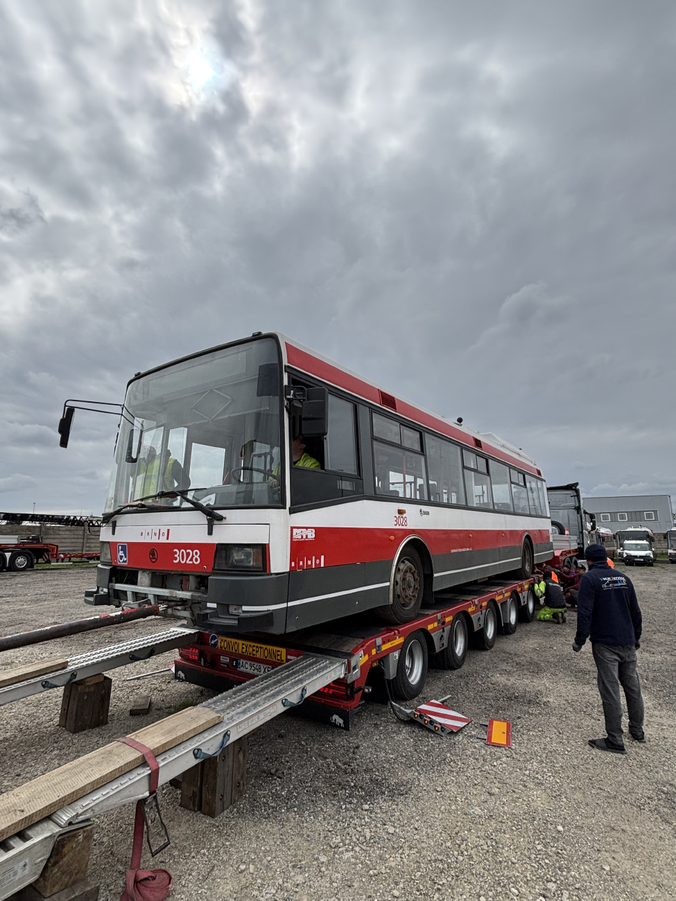 Брно, Škoda 21Tr № 3028