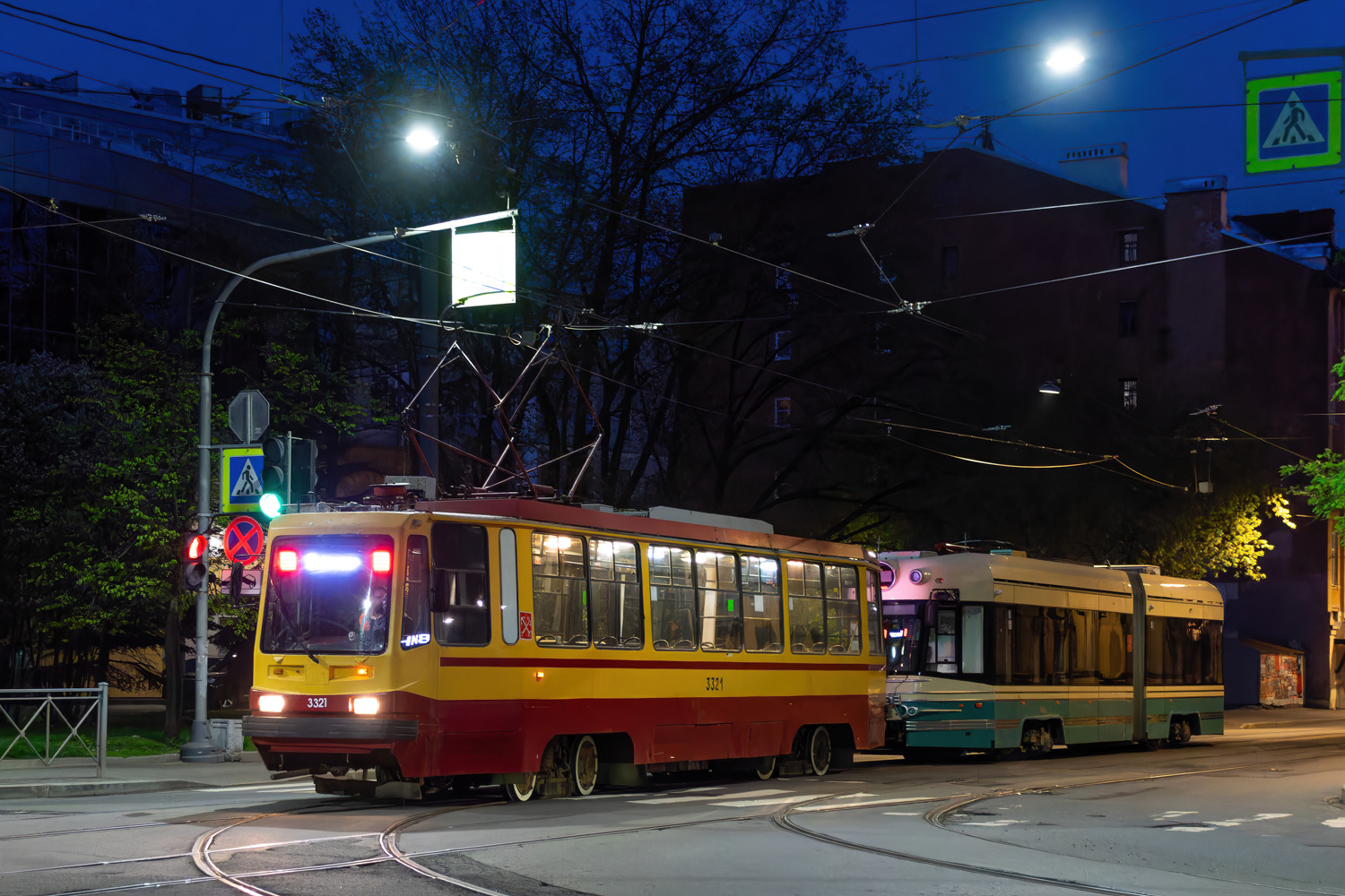 Санкт-Петербург, 71-134К (ЛМ-99К) № 3321