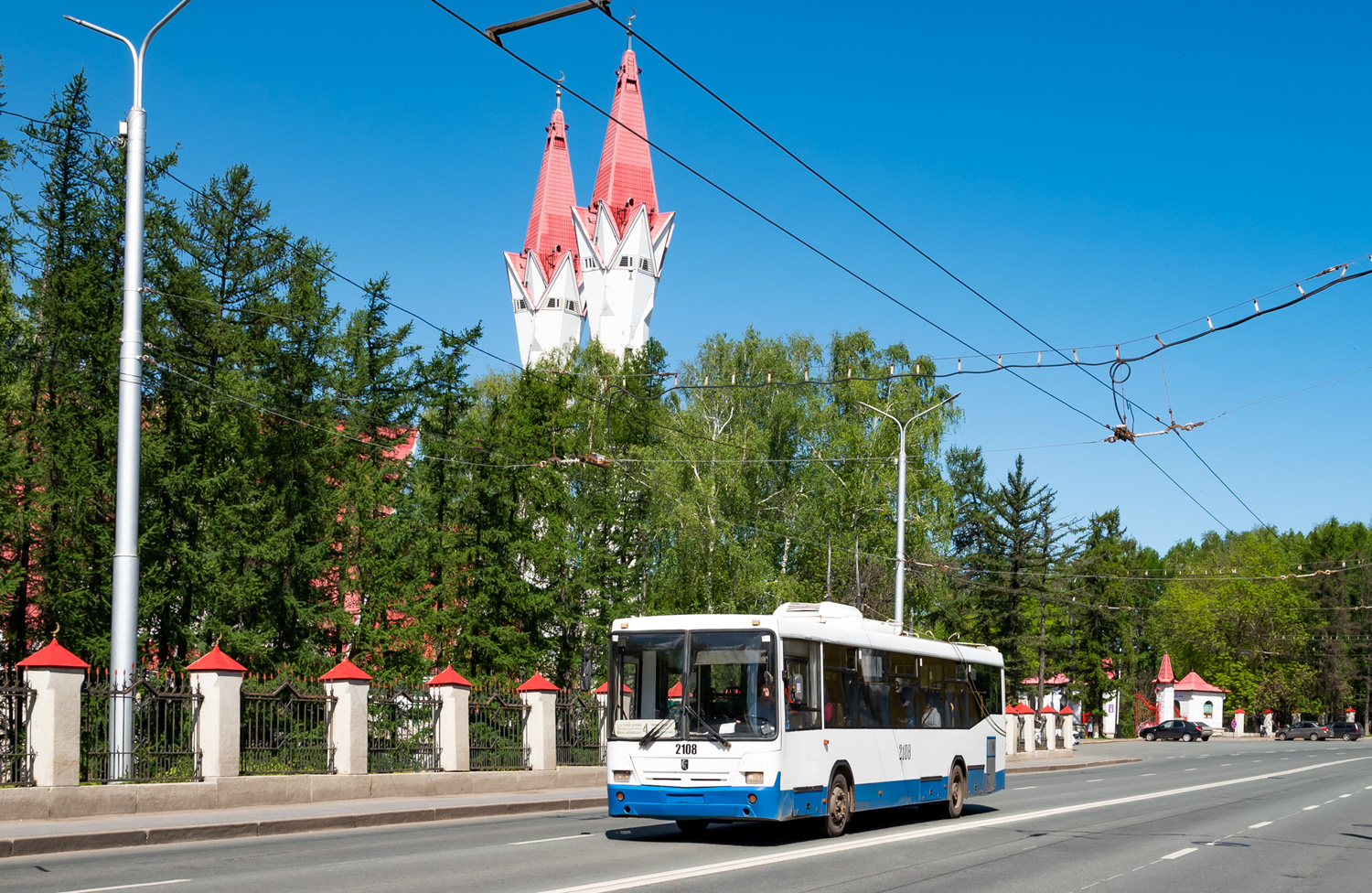 Уфа, НефАЗ-БТЗ 52765А № 2108