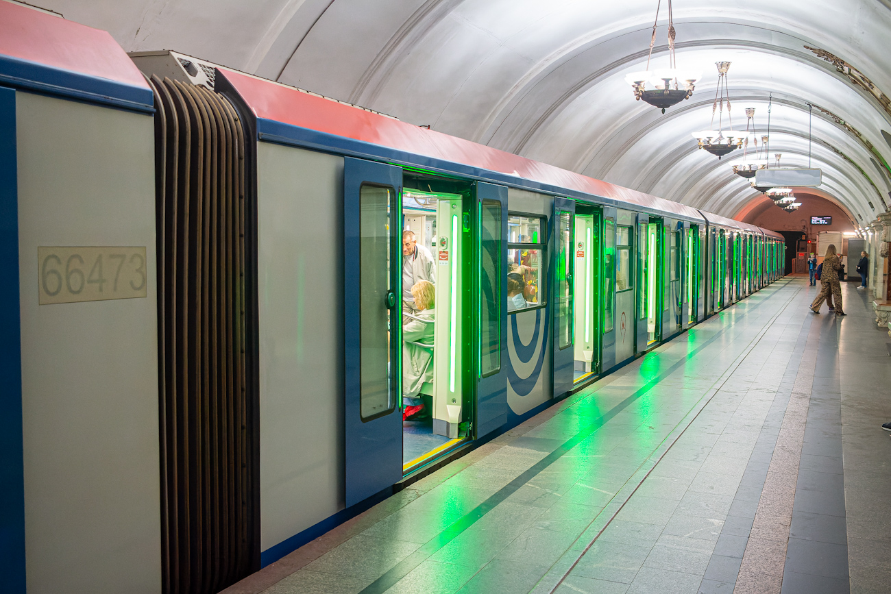 Москва, 81-767.2 «Москва» № 67234; Москва — Праздничные мероприятия, выставки подвижного состава и Парад поездов к 90-летию Московского метрополитена 15 — 18 мая 2025