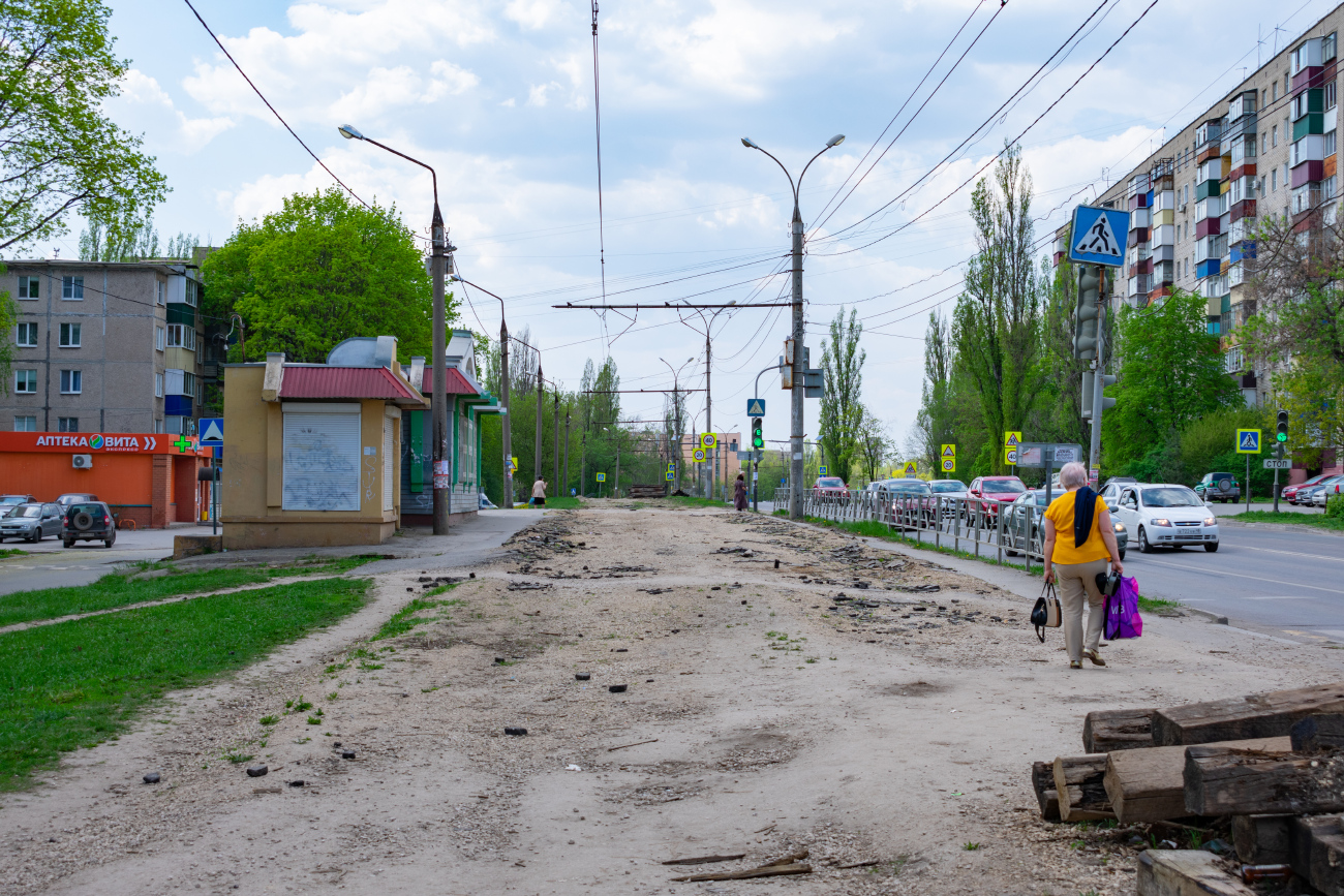 Липецк — Ремонт трамвайных путей в рамках концессионного соглашения