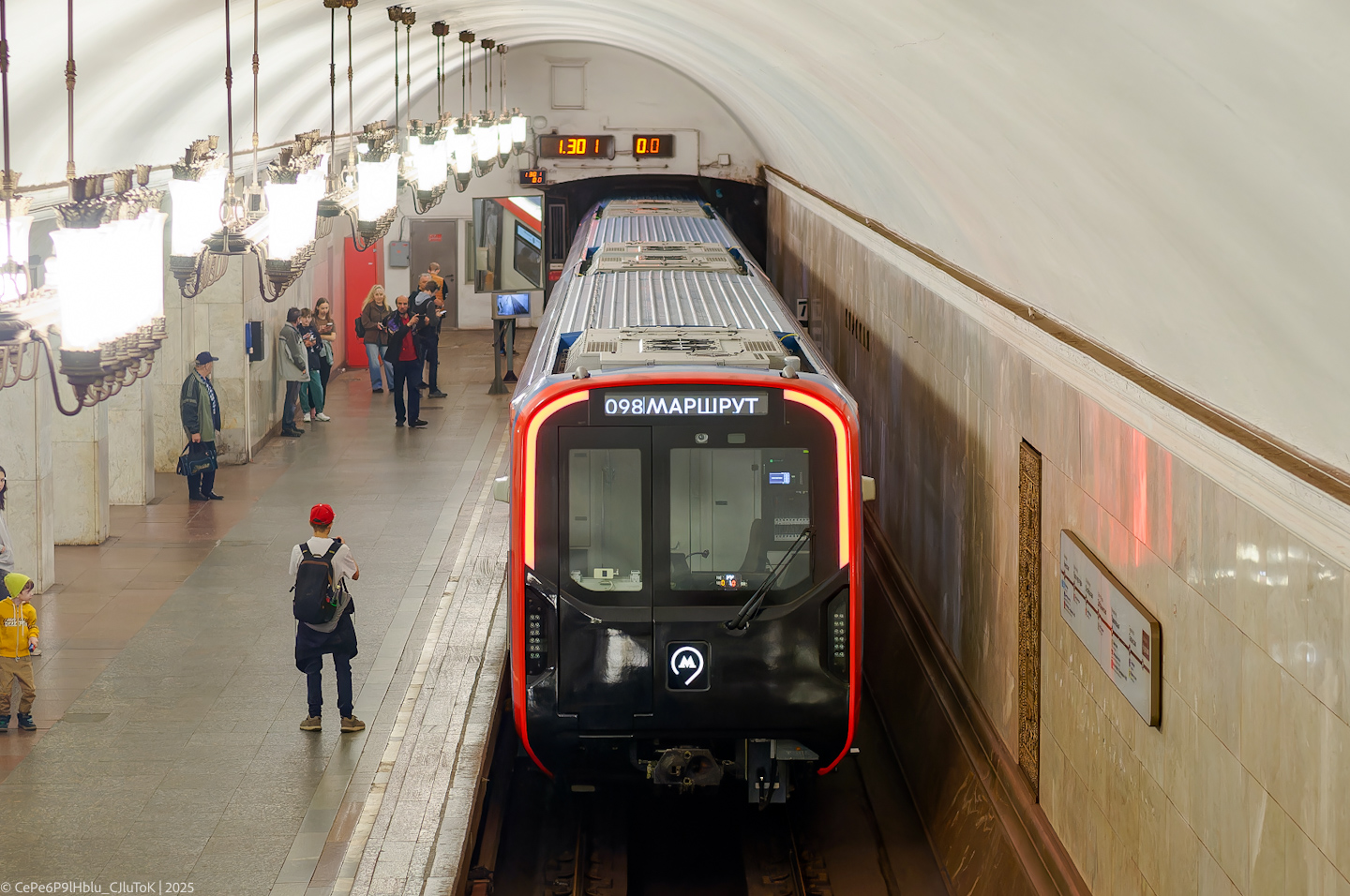 Maskva, 81-775.2 “Moskva-2024” nr. 75417; Maskva — Festive events, exhibitions of rolling stock and a train parade dedicated to the 90th anniversary of the Moscow Metro on May 15-18, 2025