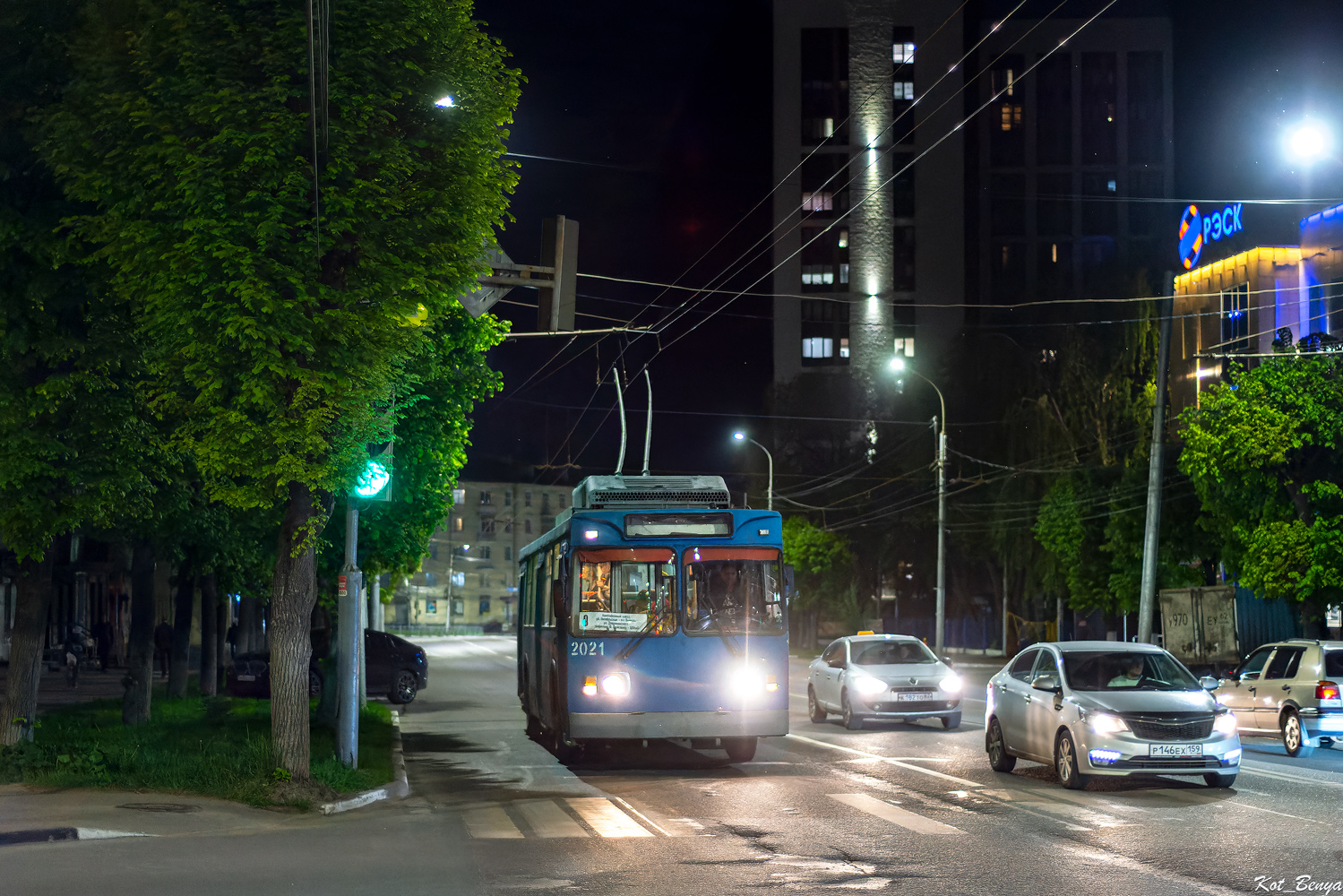 Ryazan, ZiU-682GM1 (with double first door) č. 2021