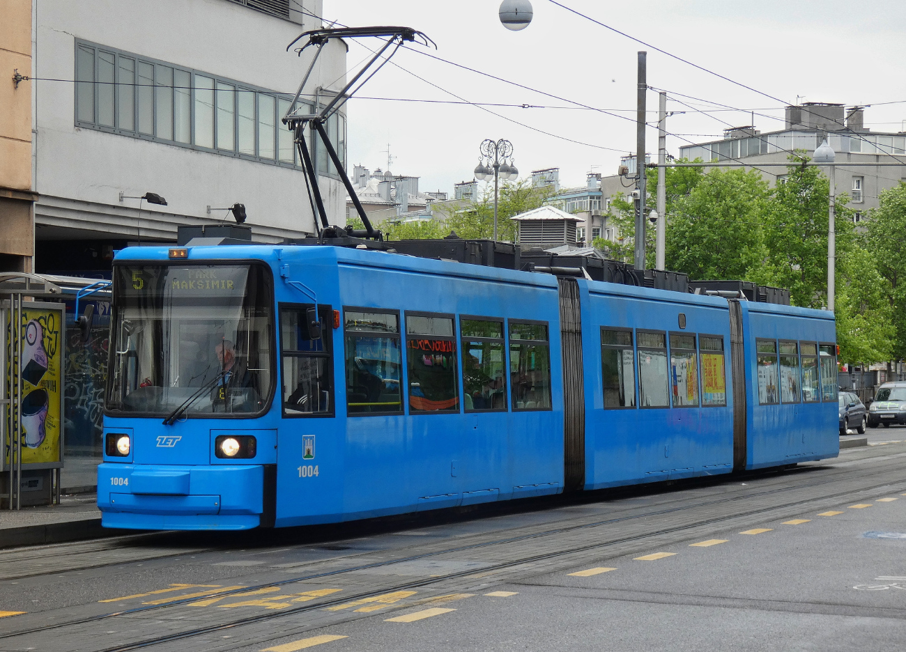 Загреб, Adtranz GT6M № 1004