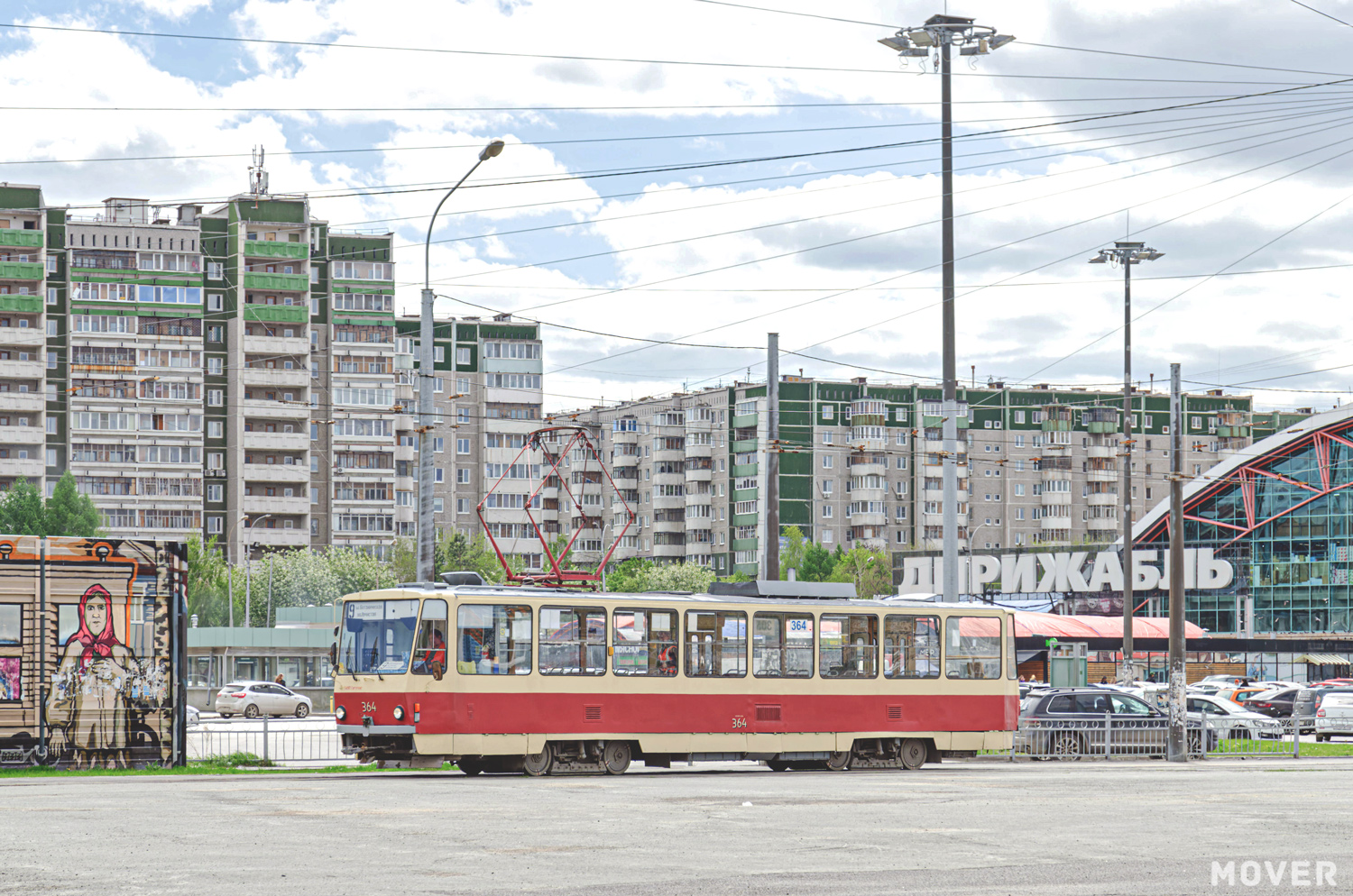 Екатеринбург, Tatra T6B5SU № 364