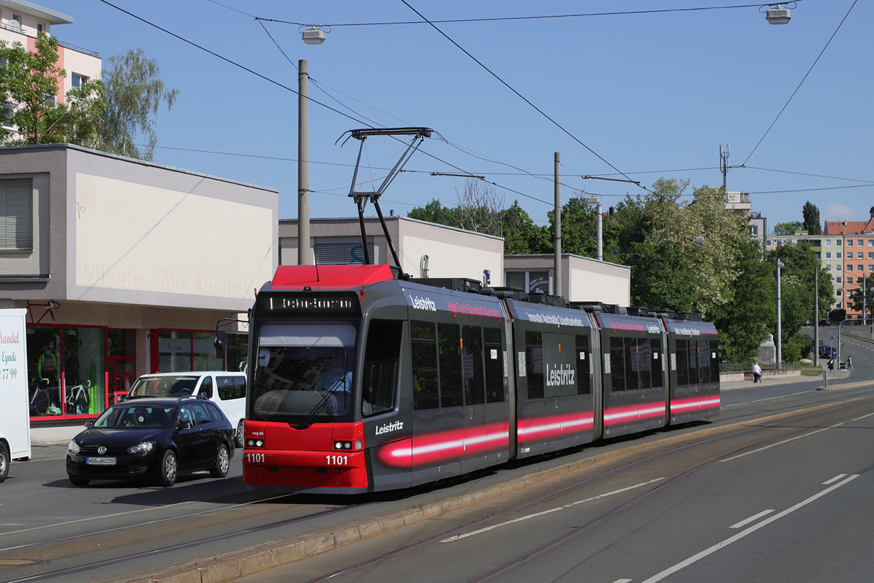 Нюрнберг, Adtranz GT8N2 № 1101