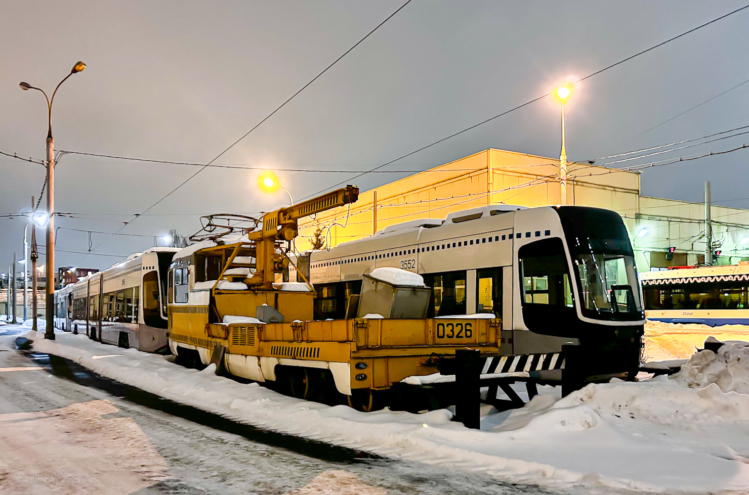 Москва, Tatra T3SU № 0326