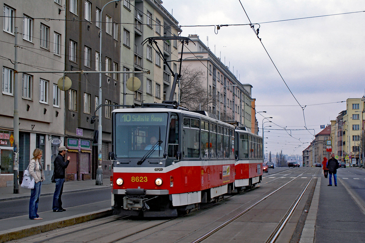 Прага, Tatra T6A5 № 8623