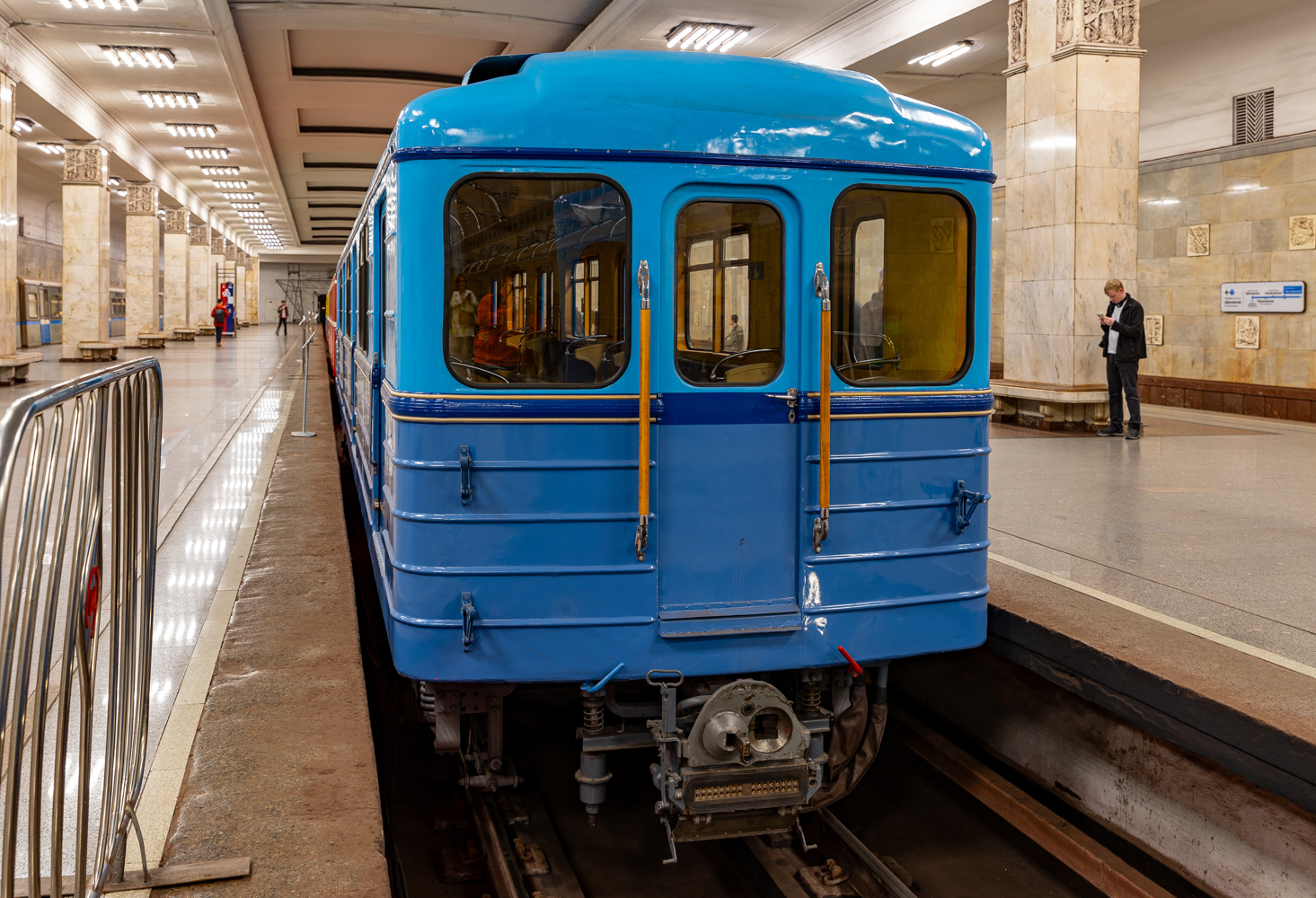 Moskva, E č. 3605; Moskva — Festive events, exhibitions of rolling stock and a train parade dedicated to the 90th anniversary of the Moscow Metro on May 15-18, 2025