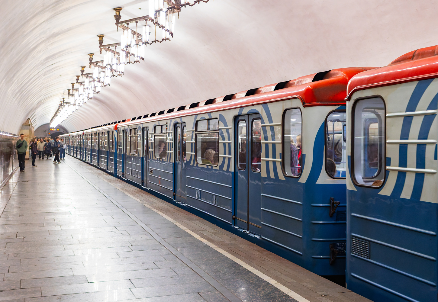 Москва, 81-714.5М (МВМ) № 1503; Москва — Праздничные мероприятия, выставки подвижного состава и Парад поездов к 90-летию Московского метрополитена 15 — 18 мая 2025