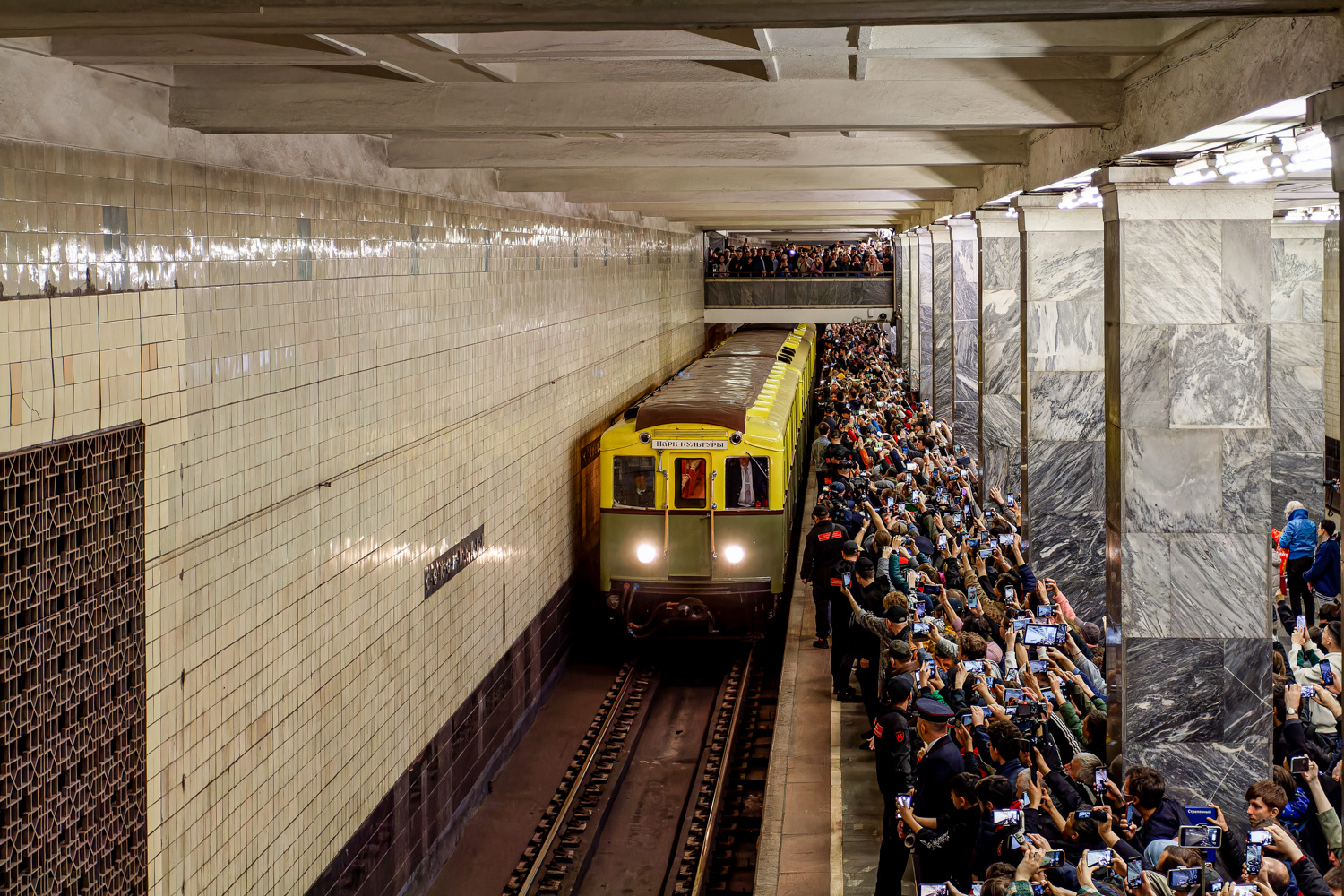 Moskva, Am Br. 21; Moskva — Festive events, exhibitions of rolling stock and a train parade dedicated to the 90th anniversary of the Moscow Metro on May 15-18, 2025; Moskva — Metro — Vehicles — Type A/B; Moskva — Metro — [1] Sokolnicheskaya Line