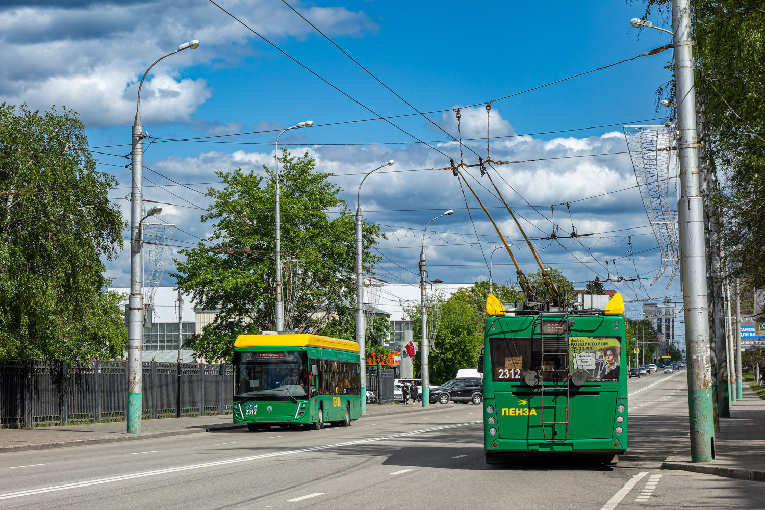 Penza, UTTZ-6241.01 “Gorozhanin” Br. 2317; Penza, UTTZ-6241.01 “Gorozhanin” Br. 2312