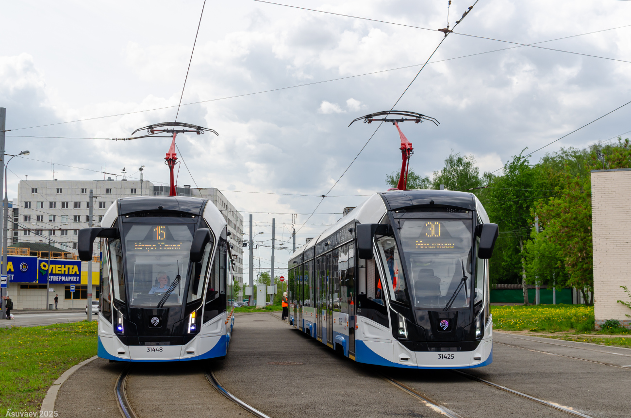 Москва, 71-931М «Витязь-М» № 31448; Москва, 71-931М «Витязь-М» № 31425