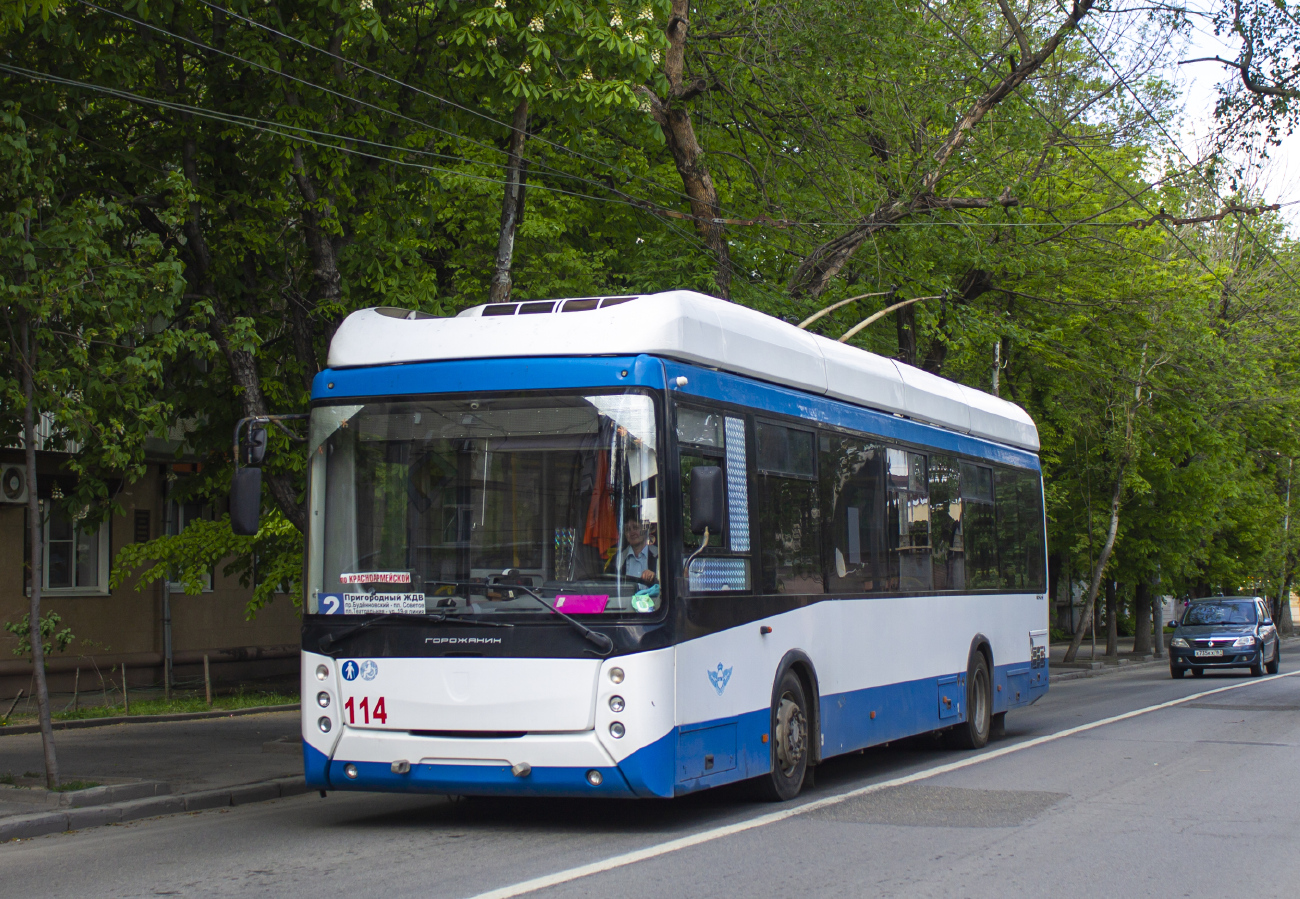 Ростов-на-Дону, УТТЗ-6241-10-02 «Горожанин» № 114