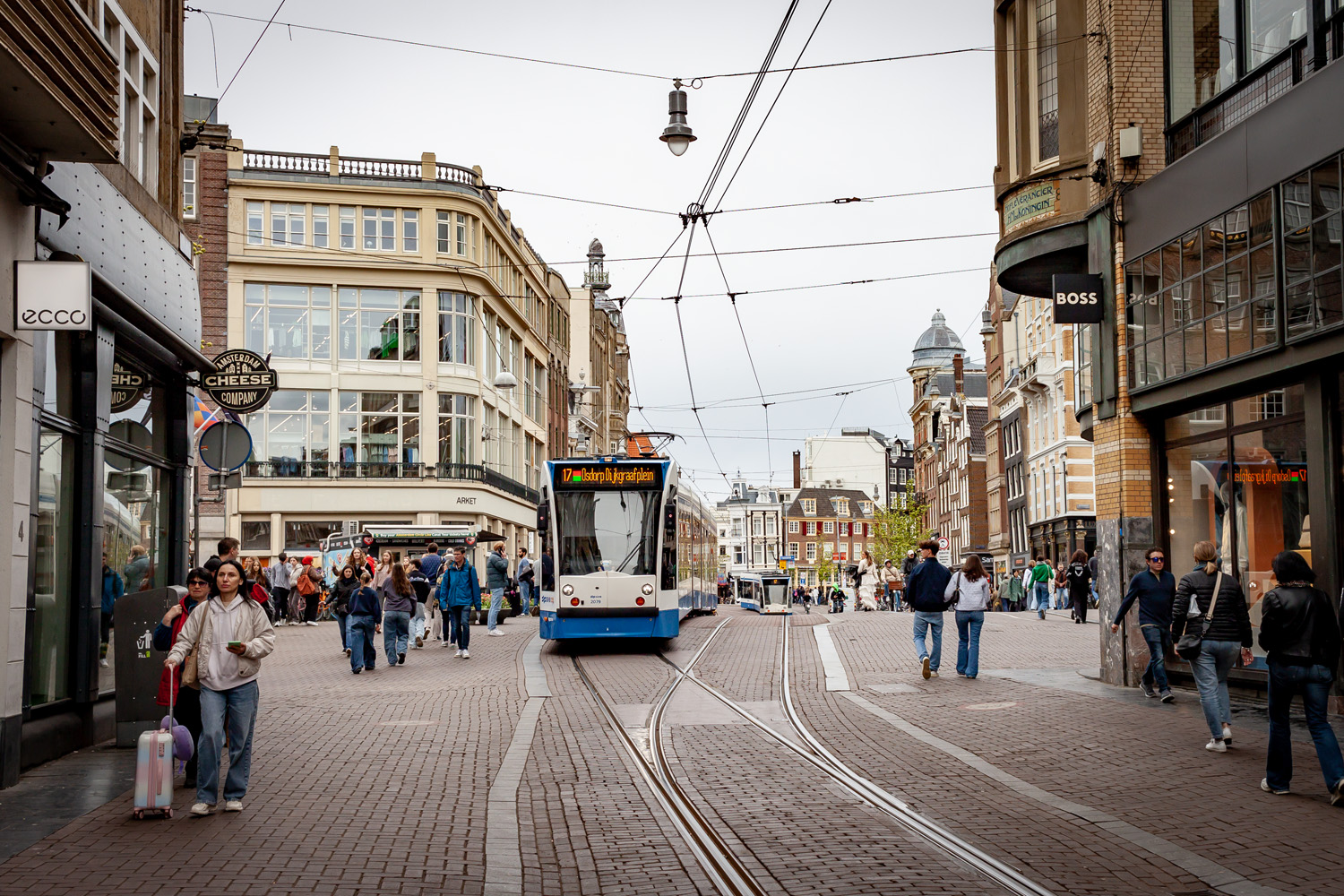 Amsterdam, Siemens Combino № 2079; Amsterdam — Tramway Lines and Infrastructure
