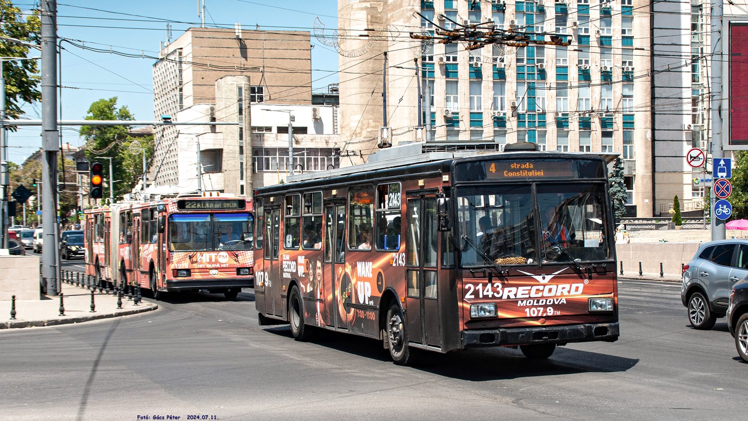 Кишинёв, Škoda 14TrDT/6M № 2143