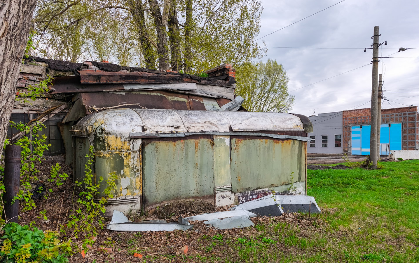 Novosibirsk — Retired and repurposed rolling stock Novosibirsk — Retired and repurposed rolling stock