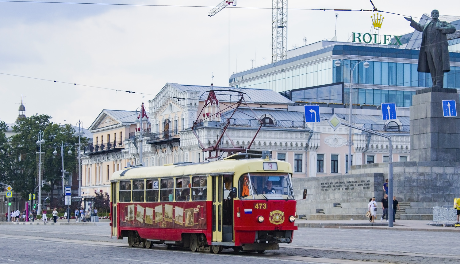 Екатеринбург, Tatra T3SU (двухдверная) № 473