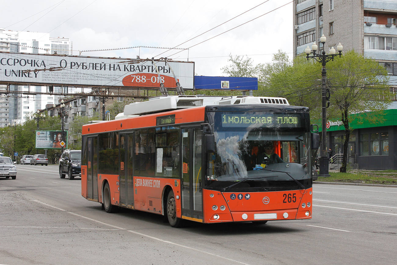 Chabarowsk, UTTZ-6241.01 “Gorozhanin” Nr 265