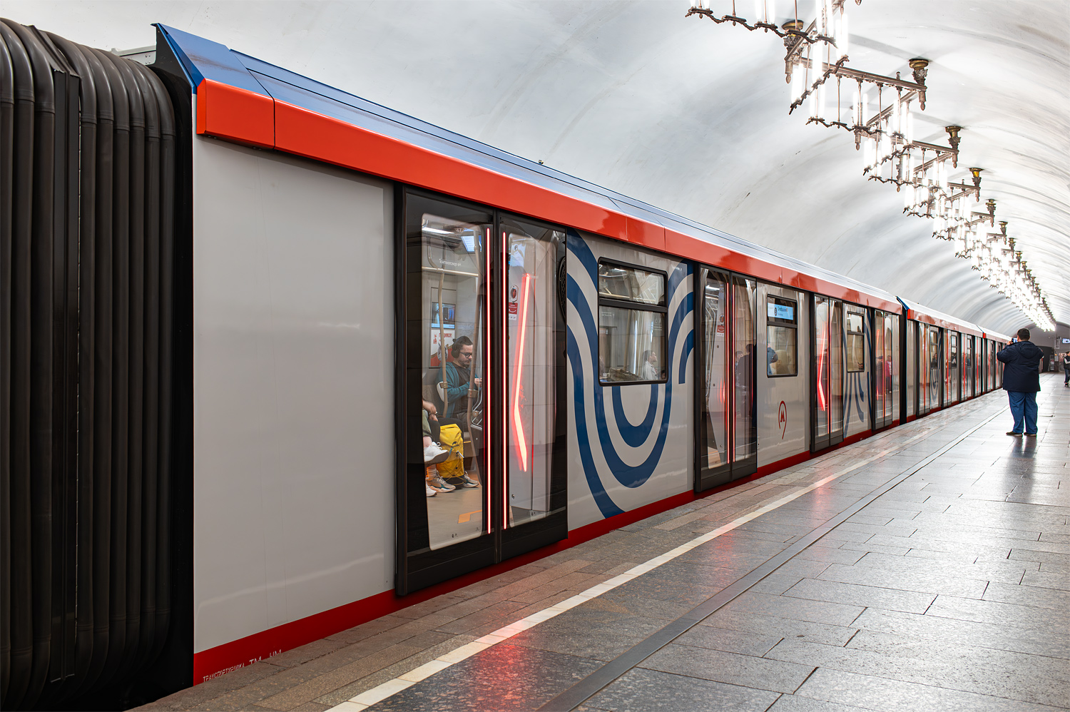 Москва, 81-777.2 «Москва-2024» № 77418; Москва — Праздничные мероприятия, выставки подвижного состава и Парад поездов к 90-летию Московского метрополитена 15 — 18 мая 2025