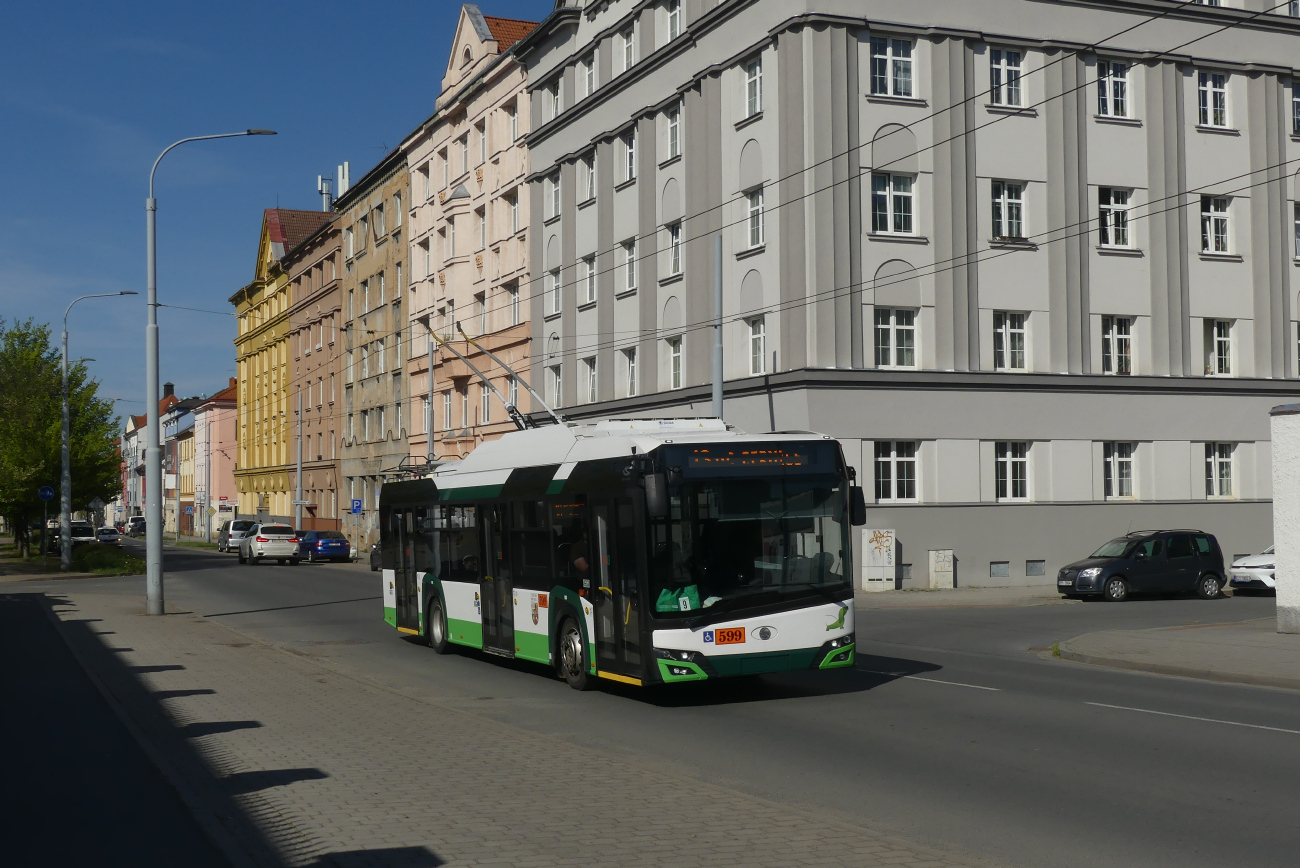 Пльзень, Škoda 26Tr Solaris IV № 599 Пльзень, Škoda 26Tr Solaris IV № 599