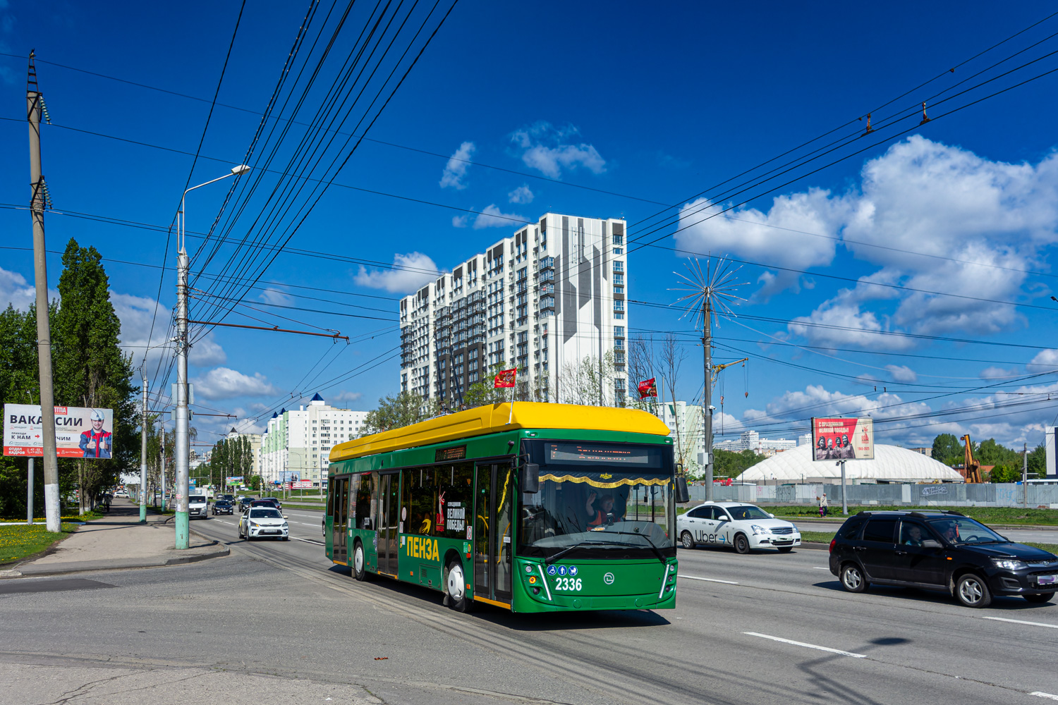 Пенза, УТТЗ-6241.01 «Горожанин» № 2336