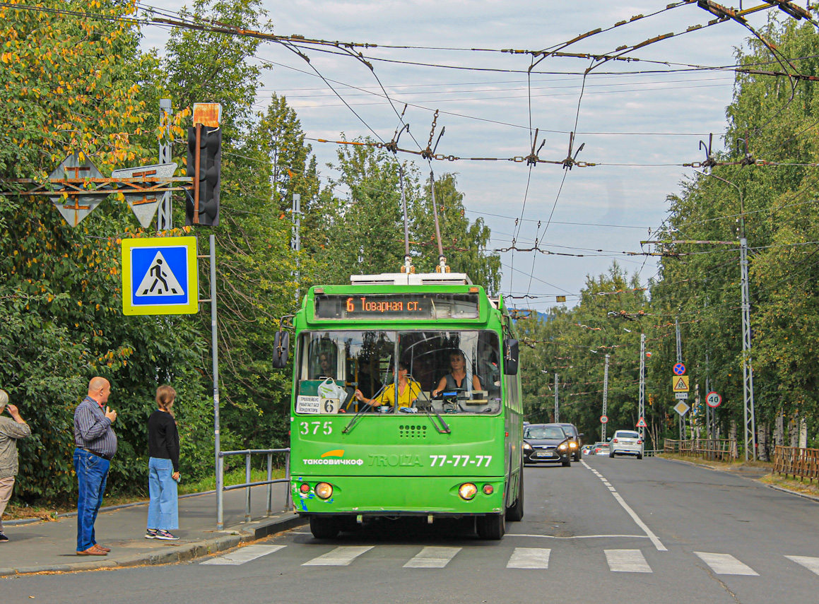Петрозаводск, ЗиУ-682Г-016.02 (обр. 2013) № 375