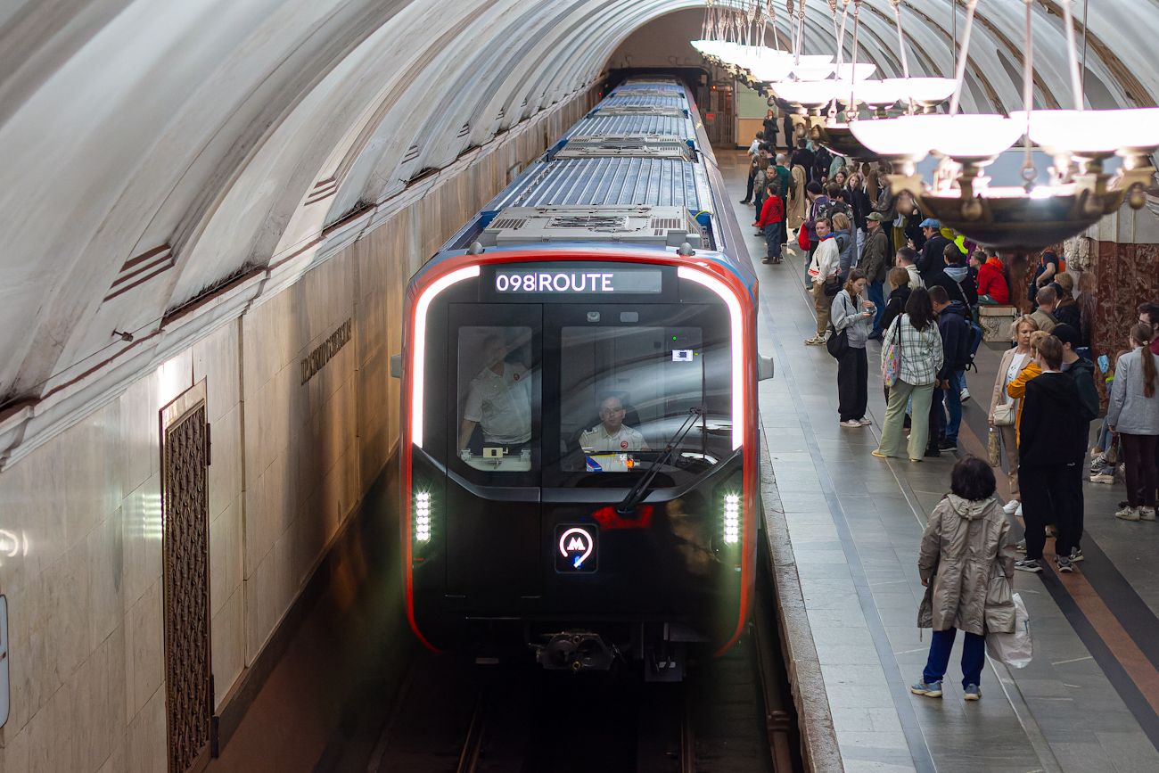 Москва, 81-775.2 «Москва-2024» № 75418; Москва — Праздничные мероприятия, выставки подвижного состава и Парад поездов к 90-летию Московского метрополитена 15 — 18 мая 2025