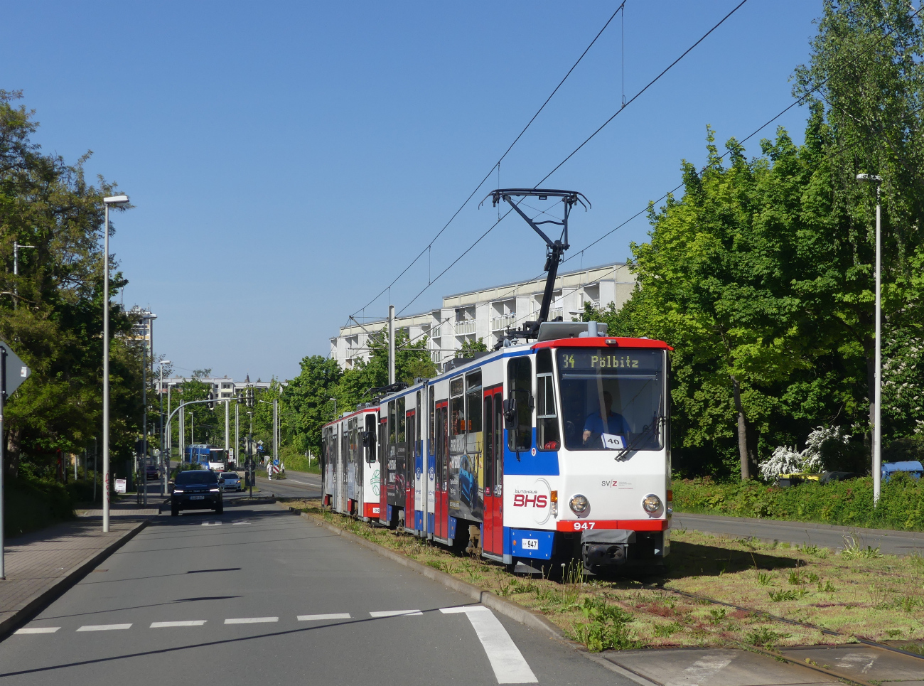 Цвиккау, Tatra KT4DMC № 947