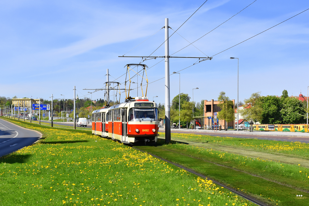 Прага, Tatra T3R.P № 8492