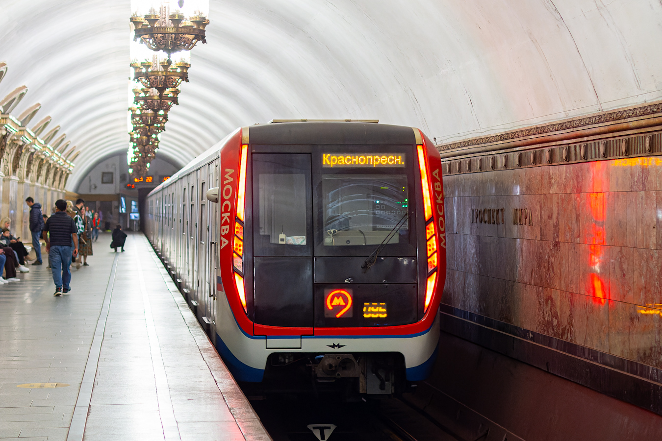 Москва, 81-765.2 «Москва» № 65239; Москва — Праздничные мероприятия, выставки подвижного состава и Парад поездов к 90-летию Московского метрополитена 15 — 18 мая 2025