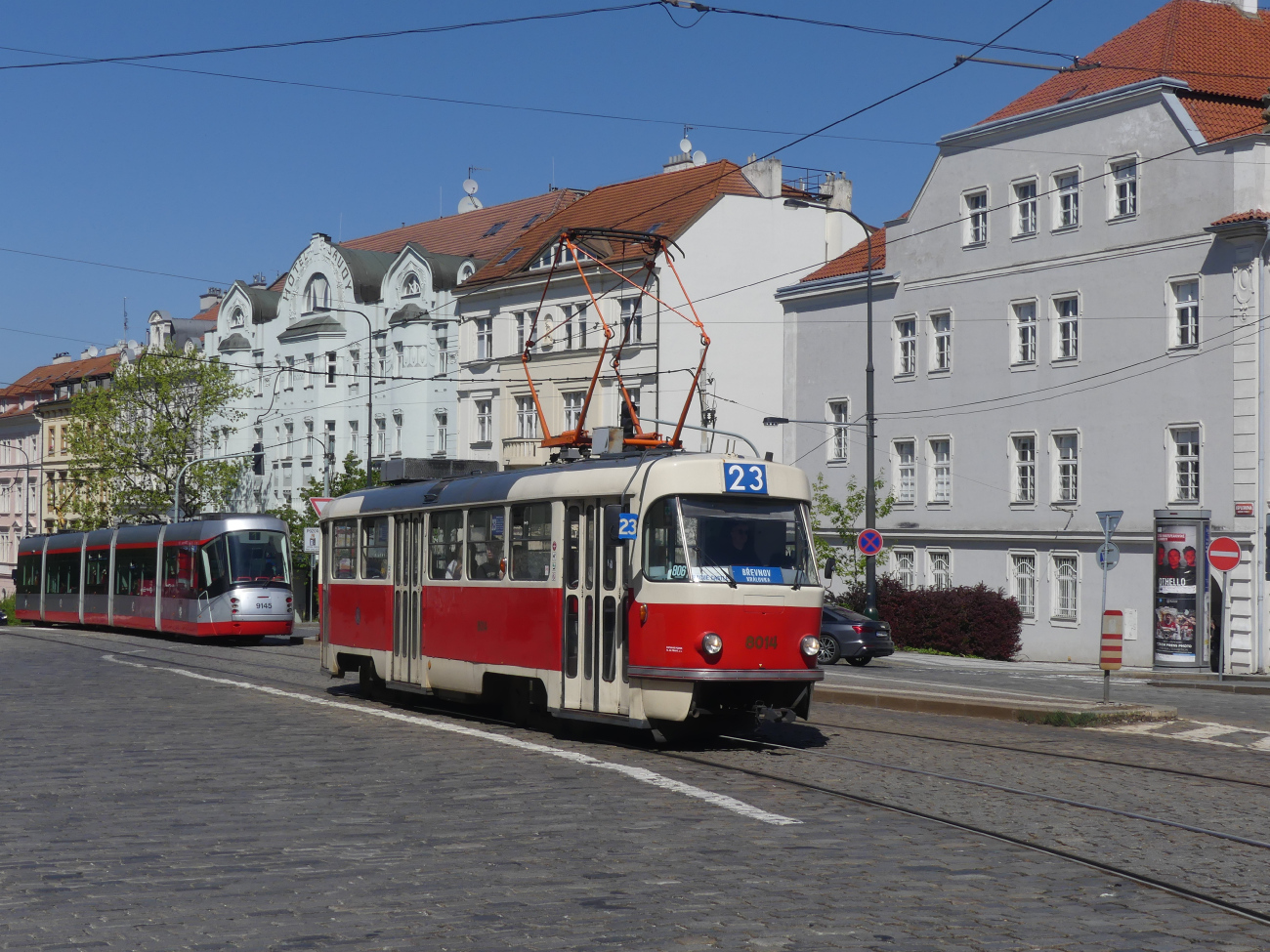 Прага, Tatra T3M № 8014