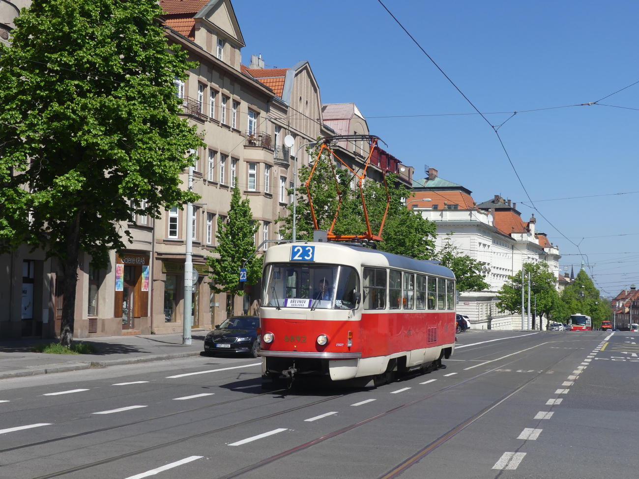 Прага, Tatra T3 № 6892