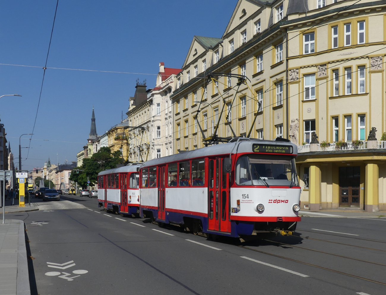 Оломоуц, Tatra T3R.P № 154
