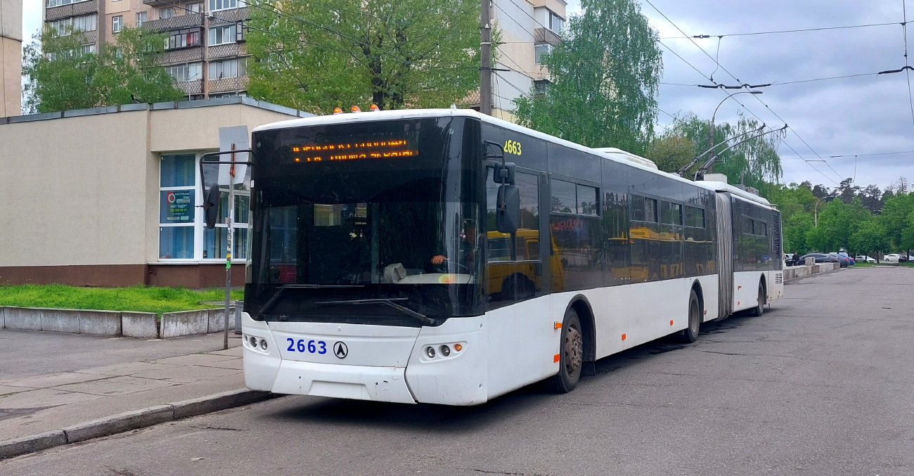 Киев, ЛАЗ E301D1 № 2663