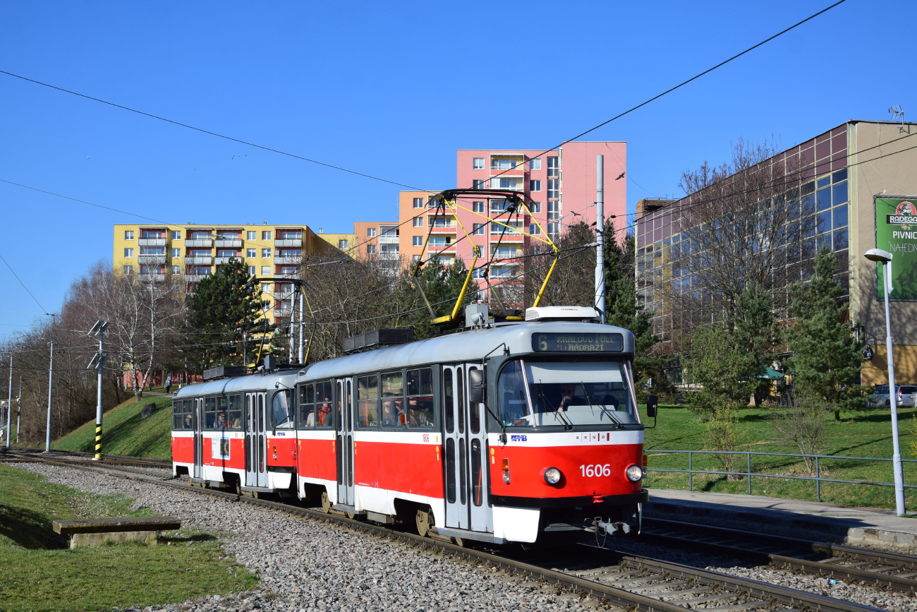 Brno, Tatra T3G Br. 1606