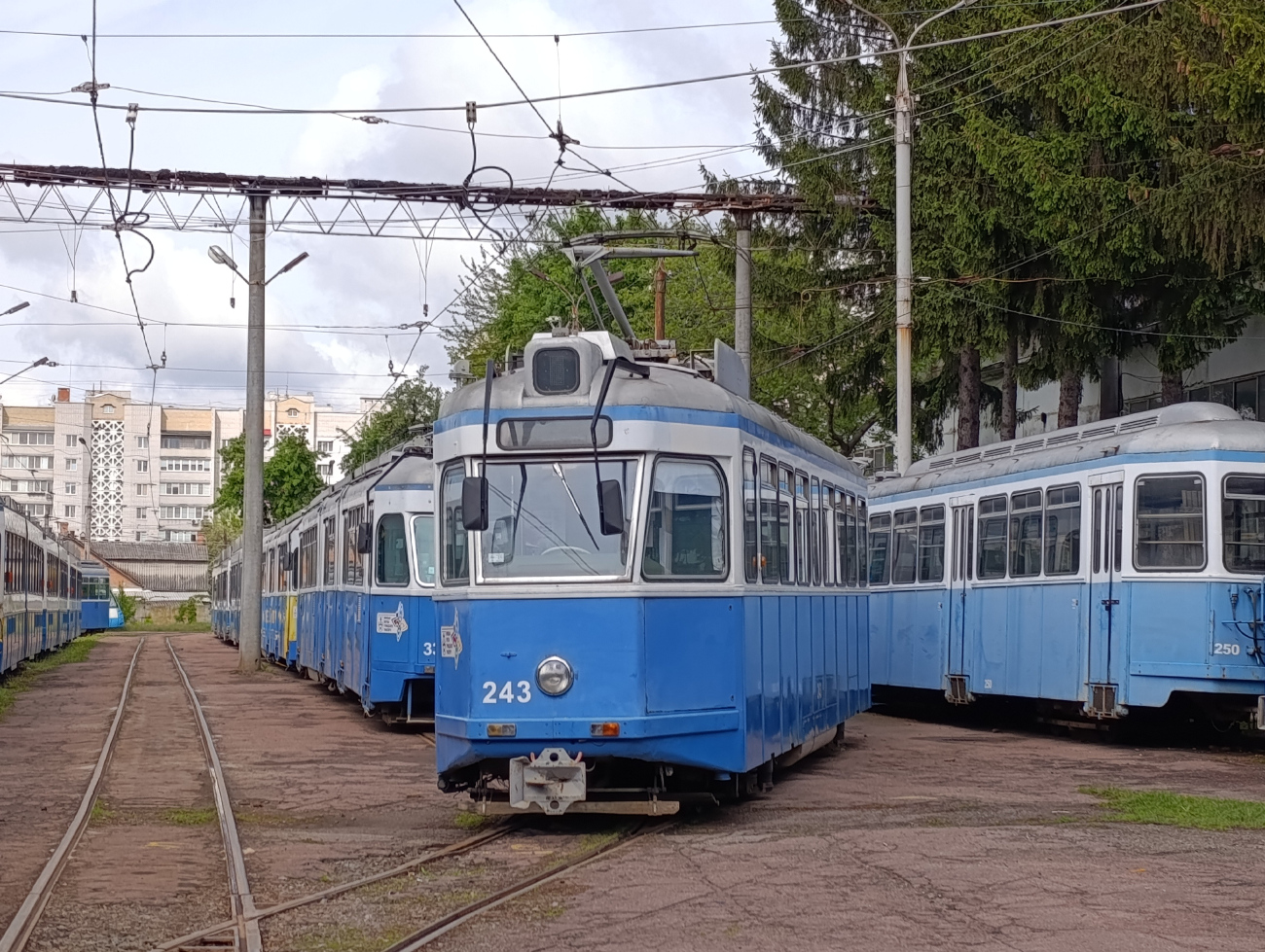 Винница, SWS/MFO Be 4/4 "Karpfen" № 243