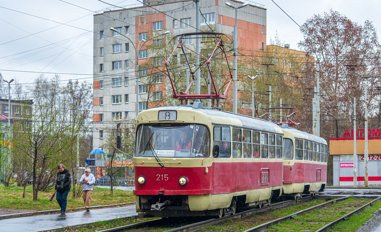 Єкатеринбург, Tatra T3SU № 215 Єкатеринбург, Tatra T3SU № 215