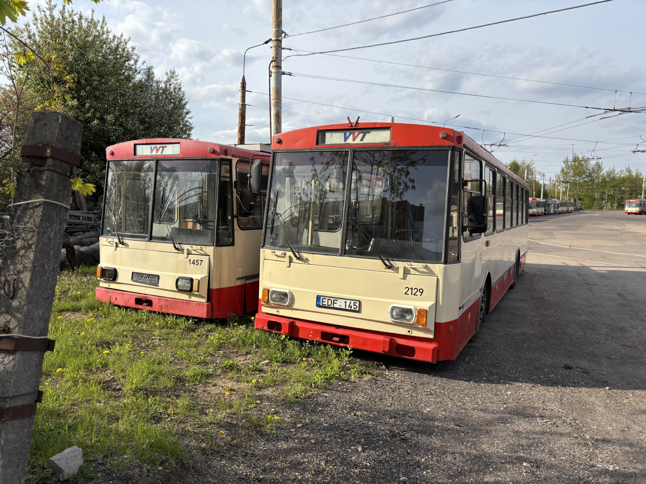 Вильнюс, Škoda 14Tr11/6 № 2129