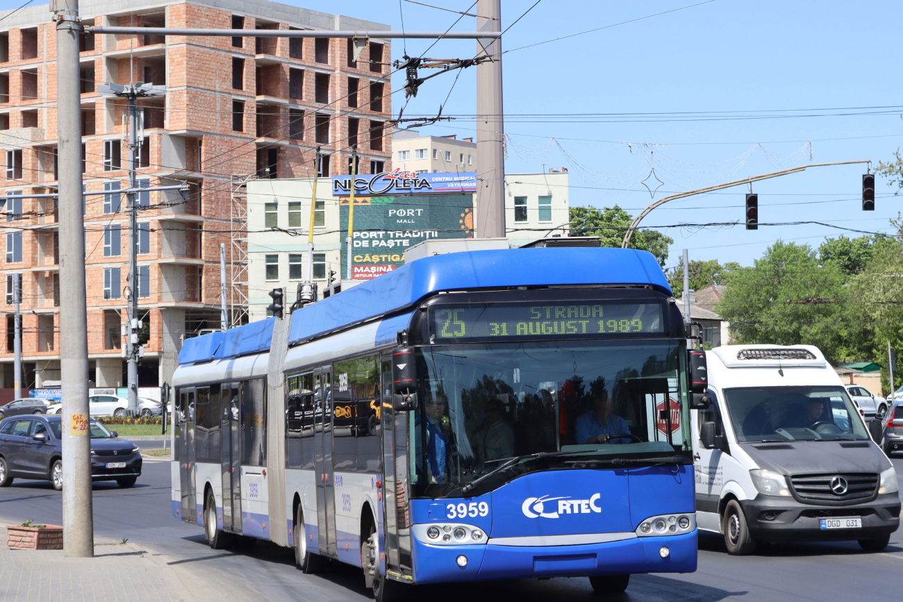 Кишинёв, Solaris Trollino II 18 AC № 3959