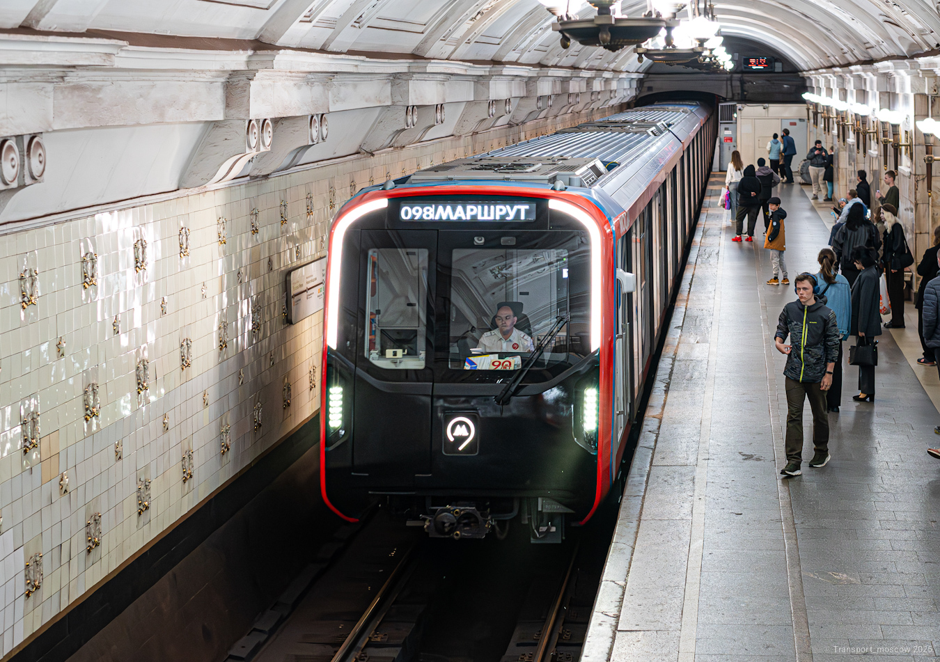 Moscow, 81-775.2 “Moskva 2024” # 75418; Moscow — Festive events, exhibitions of rolling stock and a train parade dedicated to the 90th anniversary of the Moscow Metro on May 15-18, 2025