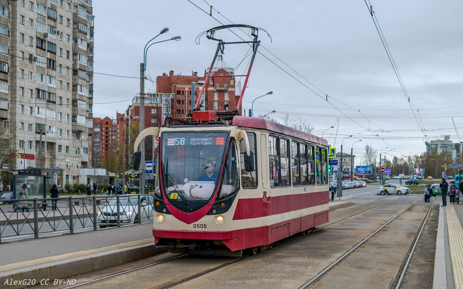 Санкт-Петербург, 71-134А (ЛМ-99АВ) № 0505