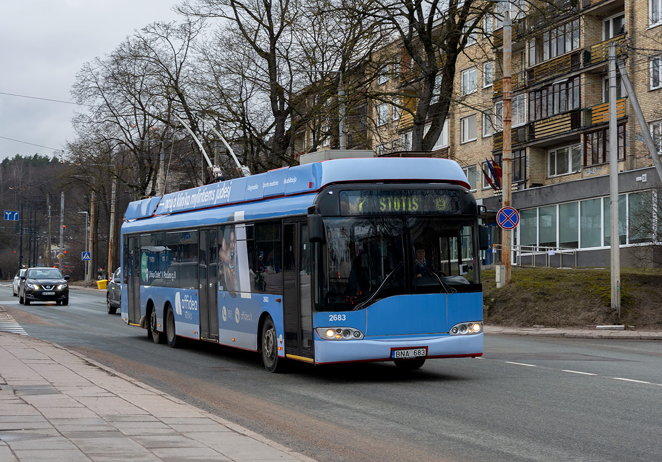 Vilna, Solaris Trollino II 15 AC # 2683