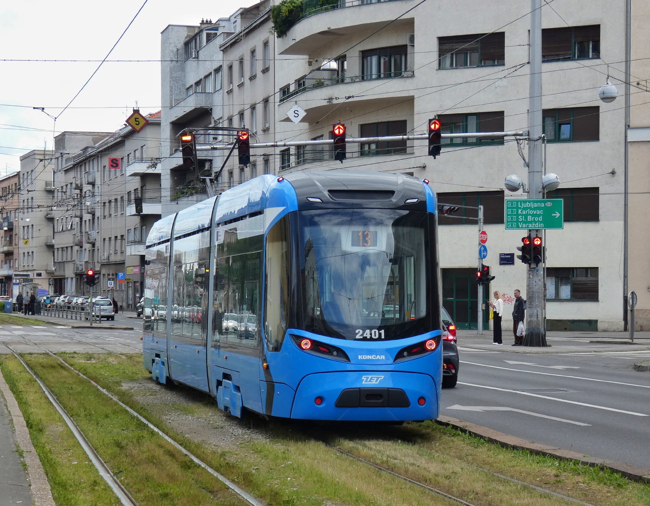 Zagreb, Končar TMK 2400 N°. 2401 Zagreb, Končar TMK 2400 N°. 2401